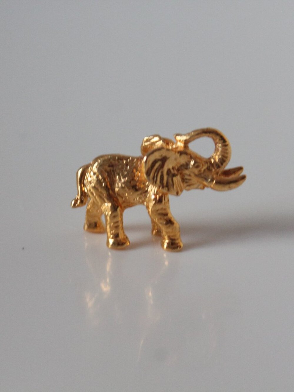 Miniature Golden Elephant